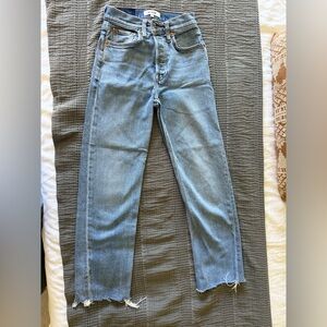 Re/Done Stove Pipe jeans